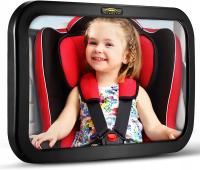 Зеркало для наблюдения за ребенком в автомобиле ясное и безопасное 360