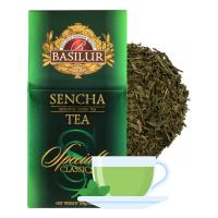 Базилур сенча зеленый листовой чай-100г