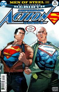 Superman Action Comics Men of Steel