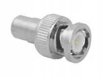 2× Przejściówka wtyk BNC - gniazdo RCA