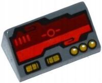 4You LEGO - 85984pb077 1X2 KOKPIT NADRUK