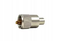 Разъем UC-1 RU-259/6 PTFE / Gold для кабеля RG-58 RF-5 H-155 Team HQ Teflon