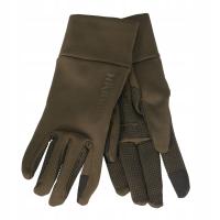 Rękawiczki męskie Härkila Power Stretch ciemnozielone