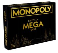 GRA PLANSZOWA MONOPOLY edycja MEGA GOLD edycja specjalna