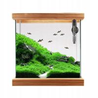 Mały podgrzewacz do akwarium Zatapialne szkło Blastproof Łatwa instalacja Wtyczka UE 50w