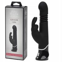 Fifty Shades of Grey Greedy Girl - wibrator podwójny, 36 trybów, 24,1 cm