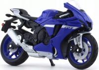 YAMAHA YZF-R1 2021 model na podstawce 1:18 Maisto