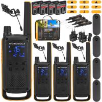 Radiotelefon walkie talkie Motorola T82 Extreme 4szt. PMR446 10km