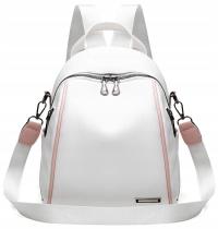 Женский рюкзак Рюкзак для работы школы элегантный эко кожа белый подарок