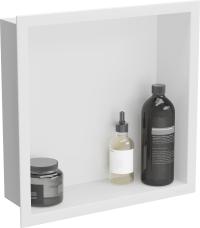 MEXEN X-WALL-R полочный фланец 30x30 белый