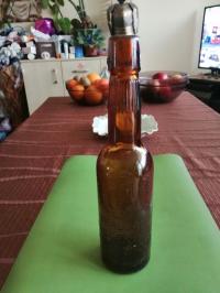 STARA BUTELKA PO PIWIE FRIEDENTHAL - GIESMANSDORF ( GOŚWINOWICE )