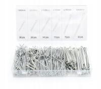 ZAWLECZKI PROSTE PRZETYCZKI ZESTAW W PUDEŁKU 1000 SZT. KRAFT&DELE