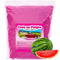 Urządzenie do waty cukrowej Cuda na Patyku Arbuzowy Różowy Cukier do waty cukrowej 1 KG S różowy 1 W