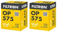 2× масляный фильтр Filtron OP575