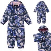 Зимний комбинезон Reima Puhuri cm, темно-синие цветы