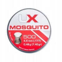 Śrut 4,5 mm UMAREX Mosquito płaski moletowany 500s