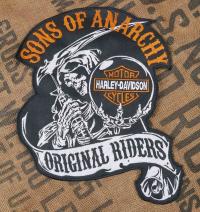 Sons of Anarchy SOA Duża Naszywka Original Riders