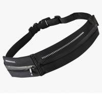 Elastyczna nerka pas sportowa podwójny zamek błyskawiczny kieszeń talii