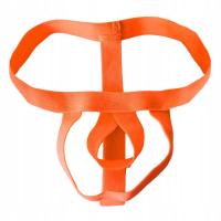 Nowość Mężczyźni Open Pouch , Jak opisano Orange