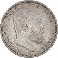 6.hl.WIRTEMBERGIA, WILHELM II, 5 MAREK 1898 F