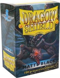 Футболки для карточек Dragon Shield Black Matte