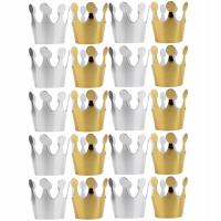 CZAPECZKI URODZINOWE KOLOROWE 20 SZT