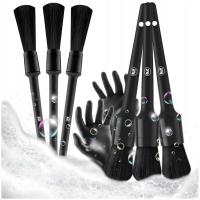 K2 ZESTAW 6 PĘDZELKÓW DETAILINGOWYCH DO CZYSZCZENIA 2 ROZMIARY 8MM 16MM