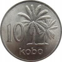 2050. Nigeria 10 Kobo 1976