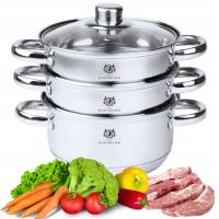 ПАРОВАЯ КАСТРЮЛЯ ПАРОВАРКА 2,4 Л КАСТРЮЛЯ ИНДУКЦИОННАЯ ГАЗОВАЯ КАСТРЮЛЯ