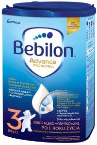 Bebilon молочная смесь Advance Pronutra 3 Junior следующая после года 800 г