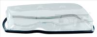 Szkło reflektora lewe TYC do BMW 3 E46 02.98-09.01