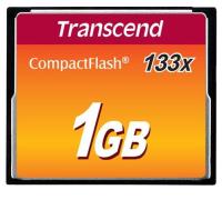 Karta pamięci CompactFlash Transcend TS1GCF133 1 GB