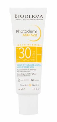 Krem do opalania do twarzy Bioderma Photoderm AKN Mat 30 SPF 40 ml