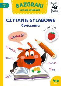 Bazgraki czytają sylabami Czytanie sylabowe Ćwiczenia Zuzanna Osuchowska