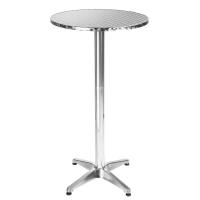 Aluminiowy stolik barowy Ø60cm