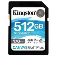 Karta pamięci Kingston SDXC Canvas Go Plus 512GB 170R C10 UHS-I U3 V30