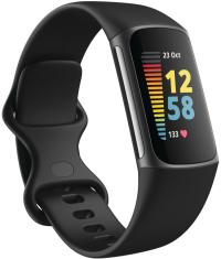 Zegarek smartwatch opaska FITBIT Charge 5 fitness tracker pulsometr czarny