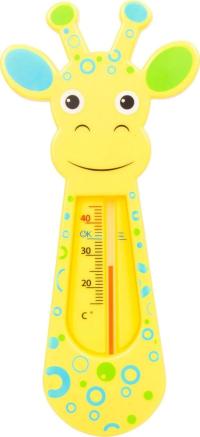 Browin Termometr Kąpielowy dla dzieci UH +15°C do +45°C Żyrafa żółty