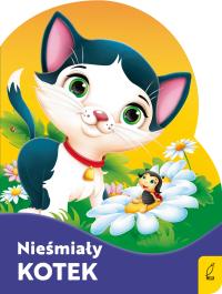 Nieśmiały kotek. Wykrojnik Urszula Kozłowska