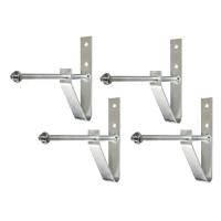 СТОЙКИ ВЕШАЛКА ПОЛКА ДЛЯ КОЛЕСА ШИНЫ 4 ШТ