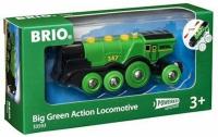 BRIO World. Wielka zielona lokomotywa
