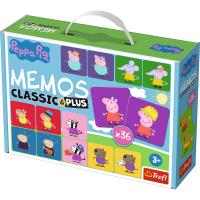 Trefl Gra Memos Classic&Plus Świnka Peppa 02270