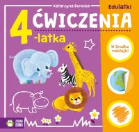 Edulatki. Ćwiczenia 4-latka Katarzyna Borecka