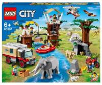 LEGO City 60307 лагерь спасателей дикой природы