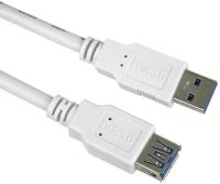 Przedłużacz PremiumCord USB A męski - USB A żeński 2 m biały