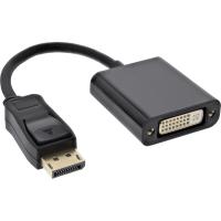 Adapter kablowy InLine 17199K DisplayPort DVI-D 0,15 m czarny
