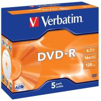 Płyta DVD Verbatim DVD-R 4,7 GB 5 szt.
