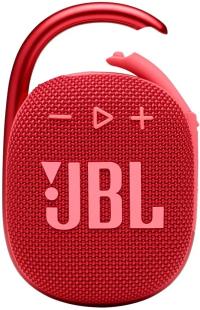Głośnik przenośny JBL Clip 4 czerwony 5 W
