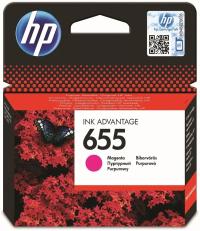 Чернила HP 655 CZ111AE красный (пурпурный)
