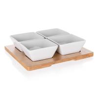 BRILLANTE 4pcs 20*20cm салатники соусы для закусок